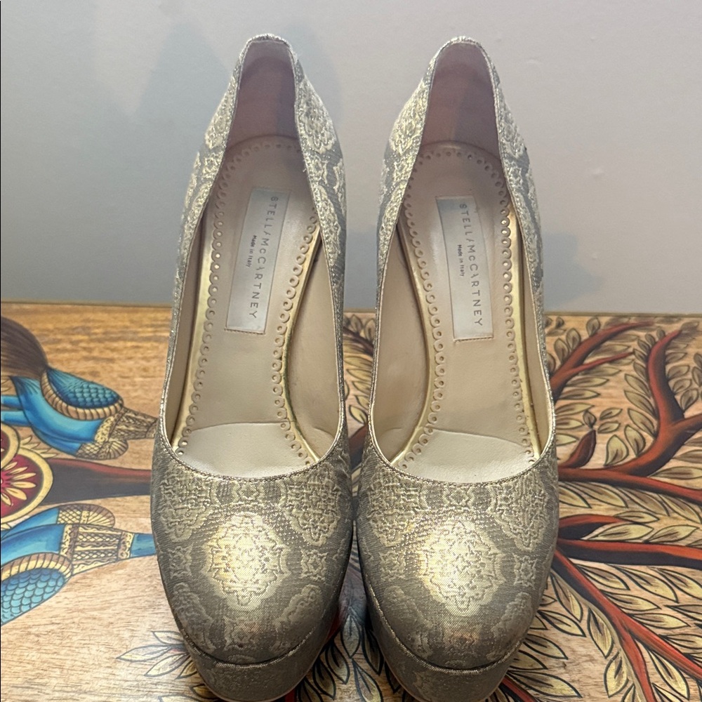 Stella McCartney Women's Metallic Heels